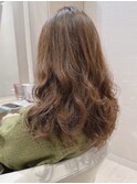 大人かわいい☆ゆるふわロングレイヤー♪デジタルパーマ