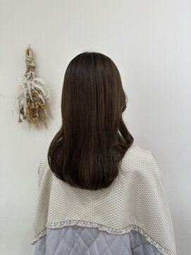 マージュ ギンザ(marju GINZA) 柔らかいブラウンカラー