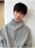 マッシュ×パーマ