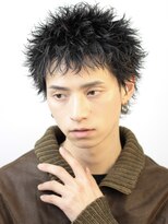 ブラック 渋谷 2nd(BLUCK) 無造作スパイキー×ダウンバング