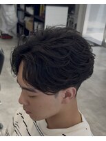 オーバル ジングウマエ(OVARL jingumae)&nbsp;毛流れフェザーショートニュアンスパーマ