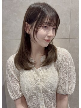 リアン バイ キートス(Lien by kiitos) ふわっとナチュラレイヤー/簡単可愛い顔周りカット