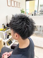 デザイニングヘアードゥ(designing hair Deux)&nbsp;メンズツーブロックスパイキーショート【メンズ/メンズカット】