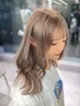 【ダブルカラー(ブリーチ使用)＊カット＋カラー】イメチェンにおすすめ♪
