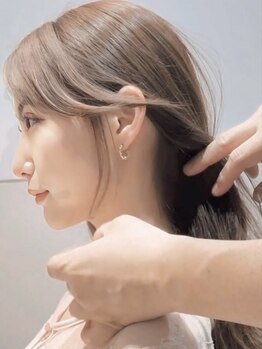 マグノリア(magnolia)の写真/小顔見せカット＆レイヤースタイルで好印象を叶える