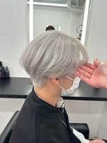 エゴ 池袋(EGO)&nbsp;ホワイトシルバー/コントラストハイライト複雑履歴修正