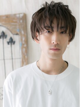 モッズヘア メン 新所沢店(mod's hair men) ダークアッシュカジュアルメンズパーマd新所沢