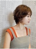 クセ毛ショート