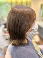 オリーブ 南森町店(Olive)&nbsp;【スズキ】ボブ×ベージュ