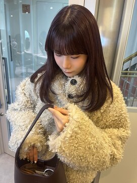 アム(amu) ローレイヤー/ワンカールレイヤー/暖色系ブラウン