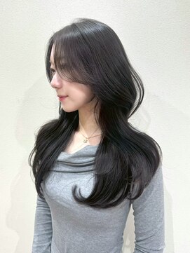 シェノン サントル(CHAINON CENTRE) 梅田/着物ヘア/大人ガーリー/ダークアッシュ/似合わせカット