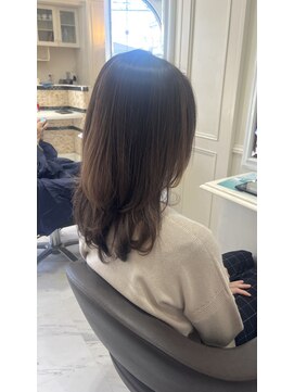 サロンドウィズ 本店 本八幡(Salon de With) 大人の余裕を感じる上品なヘアスタイル