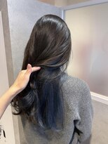 ナチュラル 渋谷店(Natural)&nbsp;デザインカラー／青色／ブルー／シルバーブルー