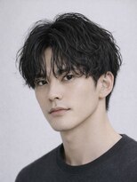 ハレ ヘアサロン(Hale hair salon)&nbsp;Hale波巻きツイストスパイラルパーマ刈り上げセンターパート原宿