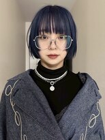 ナービス(NARVIS)&nbsp;顔まわりカット/レイヤーカット/ミニボブ
