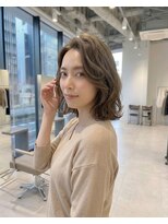 ハーツオオサカ(HE:ARTS OSAKA)&nbsp;トレンド柔らかく弾むカールボブ