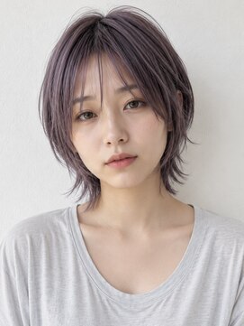 ヘイ 松本店(HEY) 【HEY 松本】ショートウルフ×ラベンダーアッシュ