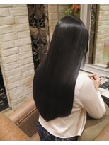 シャル 船橋(shalu) ナチュラルストレート ロングレイヤー 髪質改善