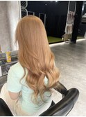 #ヘーゼルベージュ#ブリーチ