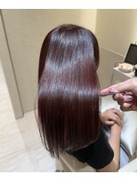 エレノア 四条烏丸店(Eleanor)&nbsp;ピンクブラウン×髪質改善