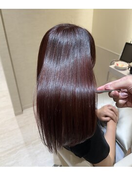 エレノア 四条烏丸店(Eleanor) ピンクブラウン×髪質改善