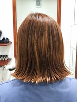 ニコ 花園駅前店(NICO)&nbsp;大人女性の艶ブラウン外ハネボブ