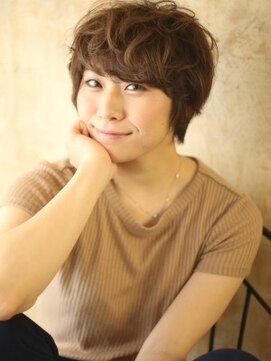 エマージュ 川崎(Emerge) ラフショート 無造作なはねがオシャレなショートです!!