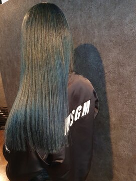 バクラ(BAKLA) 【高田馬場 BAKLA】光沢感溢れる☆ミントシルバー