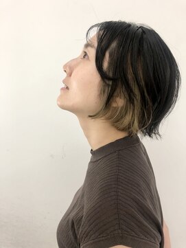 エンドリンク(endlink) インナーカラー×黒髪