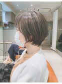 【unico.】似合わせショート・ハイライト・大人ショート