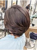 エレガントショートボブ