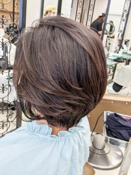 グランシュ 青葉台店(GranCieux) エレガントショートボブ