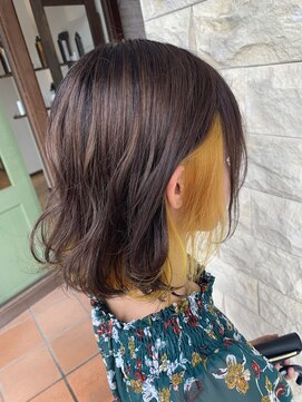 ブランシェ 高蔵寺店(BRANCHE) 【加藤】イヤリングイエロー☆