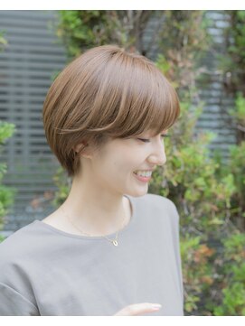 ツムグ 代官山店(TUMUGU) 30代40代50代大人可愛い大人ショートボブ白髪ぼかし◎代官山