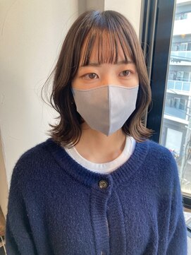 ロティー 天神(loty) （miki）くびれヘア　ボブ　イノアカラー