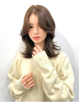 ロイジー(roijir) 表参道roijir 　大人センターパート×韓国巻き