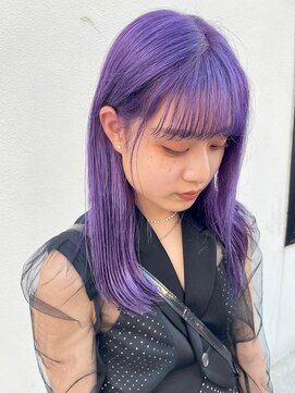 マジコ 下北沢本店(Magico) ダブルカラーラベンダーベージュカラーケアブリーチハイトーン