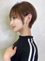 ロンド ストラーダ 心斎橋(Lond strada)&nbsp;ショート×ハイライト白髪ぼかし×マチルダボブ[心斎橋]