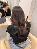 サンド 池袋(sand)&nbsp;韓国風ヘア/ワンホンヘア/ベージュカラー/レイヤーカット