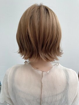 ニスル センター南店(NISURU） 似合わせカット/大人ガーリー/ダークアッシュ/着物/センター南