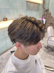 ハーツヘアーズ 五日市店(HEARTS hair's) ハイライト×マッシュ
