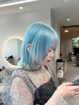 ソル 栄矢場町(SOL) 切りっぱなしボブ/美髪/ピンクブラウン[栄駅/矢場町駅]