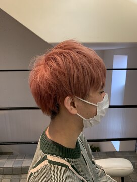 カットインホンテン(CUT IN HONTEN) メンズピンクカラー