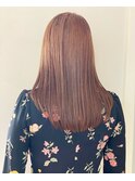縮毛矯正 ロング 白髪カバー