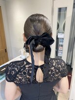 テトラ バイ ネオリーブ 横浜西口店(tetra by neolive)&nbsp;＊大人めタイトシニヨンヘア＊[横浜/横浜駅]