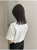 YOKE 切りっぱなしボブ結べるボブアッシュグレージュブリーチ
