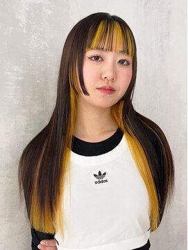 アイティーバイアルバム 下北沢店(IT by ALBUM) グレージュカラーーレイヤーロング美髪くびレイヤー_ba490661