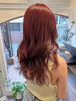 ラレイ ハラジュク(Lalei harajuku)&nbsp;【白石】チェリーレッド/暖色カラー/ブリーチなしカラー