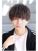 さりげないパーマ