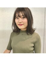 シュク 高円寺(SYUK)&nbsp;くすみオリーブベージュ/くびれミディアム【SYUK 高円寺】